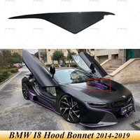 I8 Carbon Fiber FRP Unpainted Front Hood Bonnet Splitter Spoiler Air Intake For BMW I8 Car Trim 2014 2015 2016 2017 2018 2019