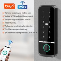 Tuya – serrure de porte intelligente, contrôle d'accès par empreinte digitale, sécurité domestique, ouvre-porte électronique, clavier RFID, lecteur magnétique à chiffres biométriques