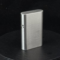 Metal delicate kerosine lighter armor CNC, hollowed out old grinding wheel ignition, creative engraving custom windproof lighter