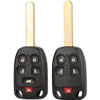 Jingyuqin 5/6 Tasten Fernbedienungs-Autoschlüsselgehäuse für Honda Elysion Odyssey Schlüsselersatz