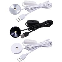 LED USB 5V 3W LED Spot Light Surface Mounted Cabinet Showcase Counter Jewelry Display Lamp Home DC5V Ceiling Mini Spotlight