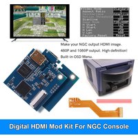 HISPEEDIDO 1080P Imbeded Digital High Definition NGC HDMI TV kit For GameCube Console Game Video HDMI PCB Mod with OSD Menu