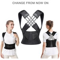 Dropshipping Back Posture Corrector Brace for Women breathable Back Posture Correction back support belt shoulder students kid