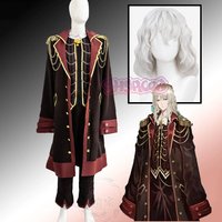 Don Quixote Cosplay Wig Outfit Limbus Company Festival Party Wear Character Costume Women Dark Fantasy Style Halloween Party
