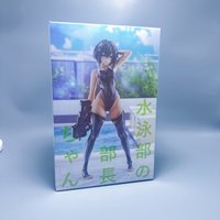 22cm Amakuni Hobby Japan Buchou-Chan Swimming Club Manager 1/7 Anime Portrait Model Collection Toy GIFT