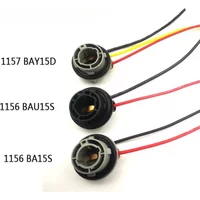 2X 1156 BA15S BAU15S 1157 BAY15D Lamp Holder Bulbs PY21W P21W Adapter Base Socket Connector for Turn Signal Headlight Light