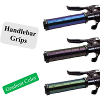 AliExpress NONE 1 Pair Gradient Color Dual-Sided Lock-On Mountain Bike Grips, for 22.2mm Handlebars, Soft Comfortable Shock-Absorbing