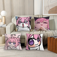 Cartoon cute game D-Doro Pillow Case Office Cushions Suitable For Sofa Car Bedroom Decorative Cushion Cover