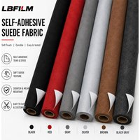 Für Alcantara-Stil Wildleder-Innenverkleidungsfolie – Selbstklebende Weiche Beflockte Vinylfolie für Armaturenbretter, Türverkleidungen und Innenverkleidungen