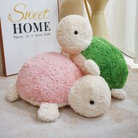 Kawaii Tortoise Plush Toy Stuffed Soft Animal Sea Turtle Pillow Cushion Home Decor Birthday Gift