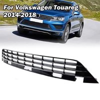 Front Lower Bumper Center Grille for Volkswagen Touareg 2014 2015 2016 2017 2018 ABS Replacement 7P6853671H Racing Grills
