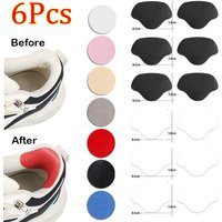 6Pcs Heel Wear Repair Allowance Self-adhesive Patches Shoe Heel Anti-wear Stickers Foot Care Pad Inserts Sneakers Heel Protector