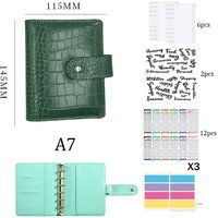 2023 New A7 Budget Binder Cash Envelopes for Money Saving Organizer with Zipper Pockets, Budget Sheets and Self-adhesive Labels