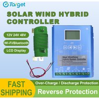 DC Output Wind Solar Hybrid System MPPT Charge Controller 3KW-20KW for Wind Turbine Generator Solar Controller with Dump Load