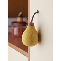 Nordic Modern Wooden Pear Shaped Cabinet Door Handle, Creative Solid Wood Drawer Pull, Home Decor Ornamen