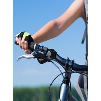AliExpress DOMEN Bicycle Electric Horn Cycling Warning Bell 3 Sound Modes Loud Handlebar Horn for MTB Road Bike Safe Riding Bicycle Accessories