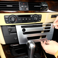 For 05-12 BMW 3 Series center CD panel decorative frame center air conditioning button box car interior parts