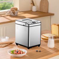1000g Stainless Steel Bread Maker with Automatic Dough Kneading and 25 Baking Modes—Home Use Automatic Bread Maker