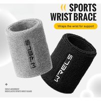1/2pcs Compression High-Elastic Wrist Support with Sweat-Wicking Towel Wrist Joint Protection Against Sprains Basketball Fitness