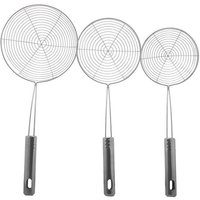 Hot Pot Colander Oil Fried Filter Large Long Handle Mesh Noodle Strainer Skimmer Spoon kitchen Utensils Household Accessories