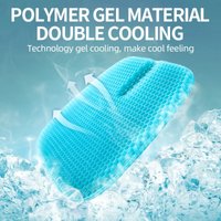 TPE Gel Cushion Honeycomb Egg Cushion Double Square Office Breathable Chair Cushion Ice Cushion Car Seat Cushion