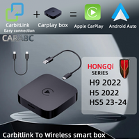 HongQi HS5 H5 H9 CARABC CB12 carbitlink łatwe połączenie adaptera smartlink konwersja na CarPlay i Android Auto smart box carbit