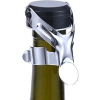 1PCS Stainless Steel Champagne Stopper Bottle Sealer for Champagne Wine Built-In Pump