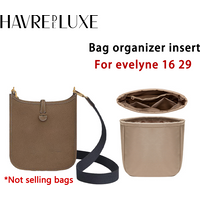 Bag organizer insert for Evelyne 16 29 mini women bag nylon durable bag support bag accessories