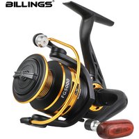 BILLINGS Spinning Reel 1000-7000 Fishing Reels 10KG Max Drag with Metal Spool 5.2:1 Gear Ratio for Freshwater Saltwater Fishing