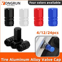 AliExpress pinmoap YONGRUN 4pcs Aluminum Alloy Car Tire Nozzle Cap Dustproof And Waterproof Wheel Hub Nozzle Protection Car Bicycle Motorcycle