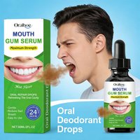 Bad Breath Treatment Drops Remove Dental Plaque Stains Relieve Gum Pain Swelling Protect Enamel Cleaning Teeth Whitening Liquid