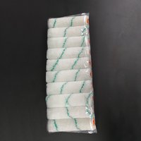 10 pieces of super fine fiber mini paint roller 4 inch small roller brush, wall repair magic tool, even paint, home DIY tool.