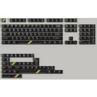 PBT Wraith Keycaps Cherry Profile Black Keycap Dye Sublimation KeyCap For Cherry MX Switch Keyboard Caps Split Spacebar