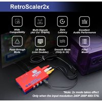 RetroScaler2x A/V to HDMI® Converter and Line-doubler For Retro Game Consoles PS2 N64 NES Dreamcast Saturn MD1 MD2 image 4