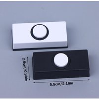 NEW Wiring Door Bells Push Buttons Wall Mounted Doorbell Switches Lighted Door Bells Button For Most Door Bells Chimes