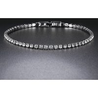 Fashion Multicolor Tennis Bracelet for Women 2.5/3/4/5mm Zirconia Charm Designer Tennis Chain Men Bracelet Wedding Jewelry KC128