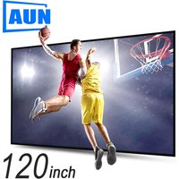 120 inch Anti Light Projector Screen Reflective Fabric Home theater Portable ALR Screen 4K 1080P LED DLP projector 16/9