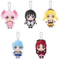Puella Magi Madoka Magica Anime Kaname Madoka Akemi Homura Tomoe Mami 13cm Cute Plush Bag Keychain