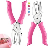 6mm Single Hole Punch Round Hole DIY Handheld Circle Punch non-slip handle Mini Small Hole Paper Punch