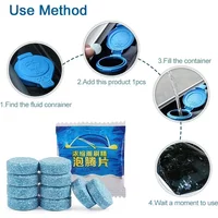 Car Glass Water Effervescent Film Wiper Solid Concentrate Four Seasons Universal Strong Anti-freeze Wiper Essence Zero Shellac