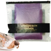 Bath Sponges For Shower Colorful Washcloth Body Exfoliator Shower Accessories Long Net Shower Body Scrubber African Scrubbing