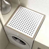 Wabi-Sabi Style Washing Machine Dust Mat, Absorbent And Easy-To-Clean Countertop Mat, Kitchen Draining Mat, Home Decoration