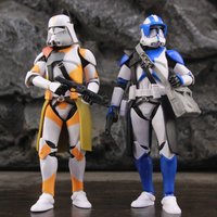 New Body- Star Wars 212th Attack Battalion Heavy Assault Officer 501st Heavy Weapons Barc Speeder Trooper 6" Action Figure Clone