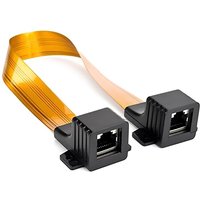 CAT6 High Performances Networking Cable Slim Internet Connector Cord for Simple Wall Integration in Various environment