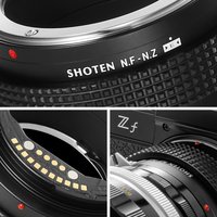 SHONE NF-NZ E Electronic Adapter with Focus Confirmation for Nikon F Mount Lens to Nikon Z Mount Camera Z8 Z9 Z72 Z63 Z5 Z6 Z7