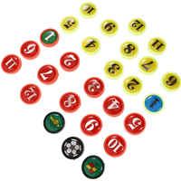 27 Pcs Replacement Magnets Soccer Coaching Board Tactics Small Parts Team Sports Souvenirs Memorabilia Football Strategy Tools