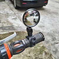 2PCS Bicycle Rearview Mirror Electric Scooter Rear View Mirror Side Mirrors Universal for Motorcycle Electric Scooter Bicycle