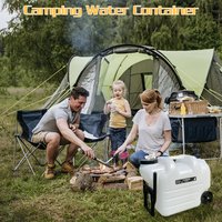 28L Camping Water Container Portable Water with Spigot for Camping Outdoors Water Container with Spigot