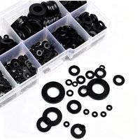 AliExpress NONE 500/250 Pieces Nylon Anti-loosening Wear-resistant Flat Washers, Sealing Gaskets for Bolts Bicycle and Plumbing Fittings