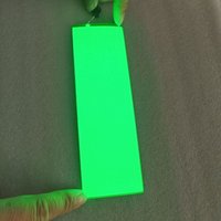 15cm x 3cm Green color EL Panel Electroluminescent Sheet LCD Backlight machine And Equipment EL Foil Lighting Paper